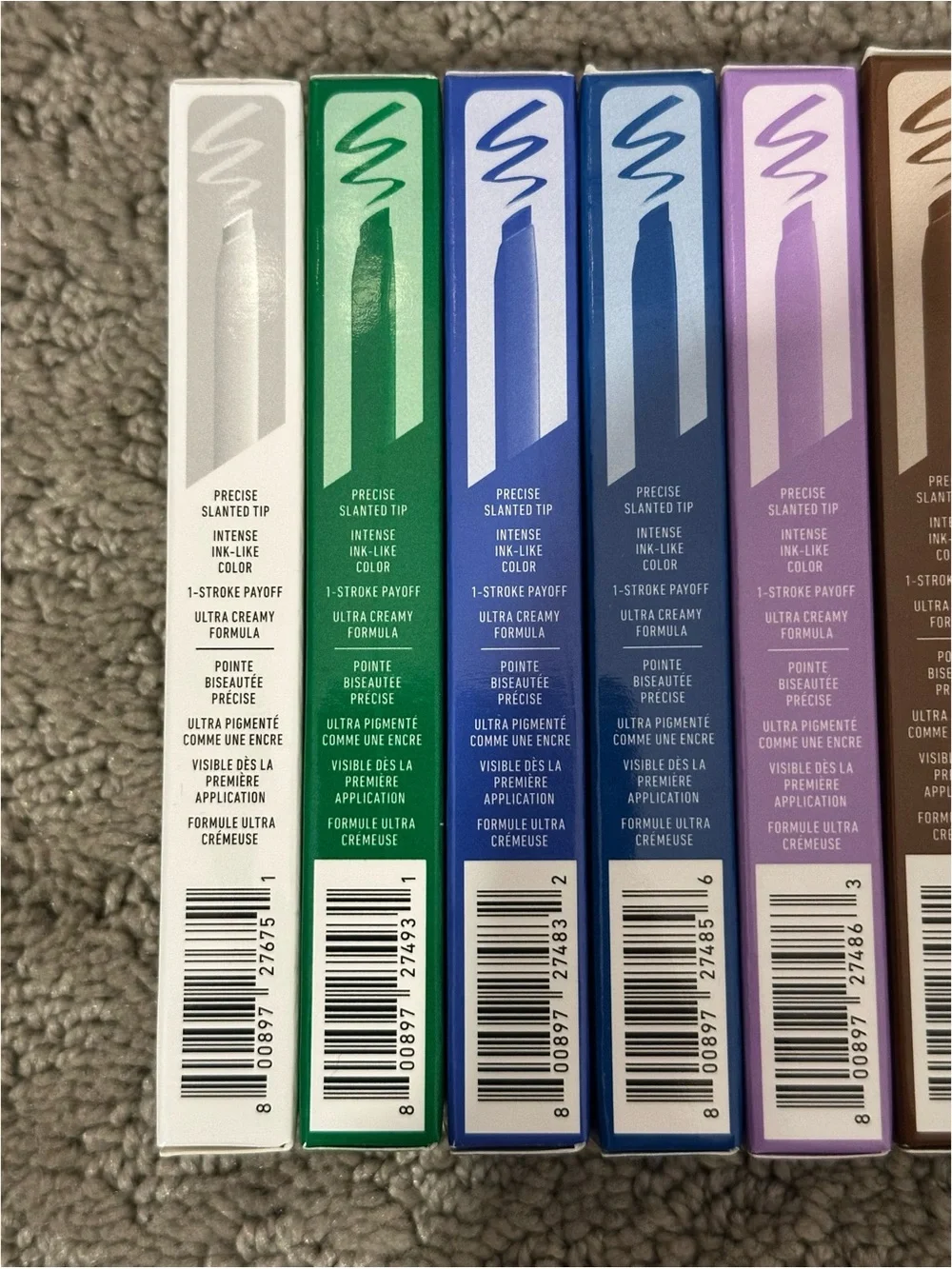 BRAND NEW NYX Epic Inky Stix Cream Gel Eyeliner Waterproof Bundle of 8 Shades